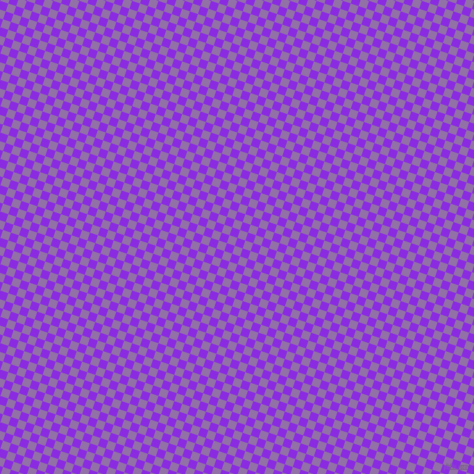 72/162 degree angle diagonal checkered chequered squares checker pattern checkers background, 12 pixel squares size, , Blue Violet and Ce Soir checkers chequered checkered squares seamless tileable