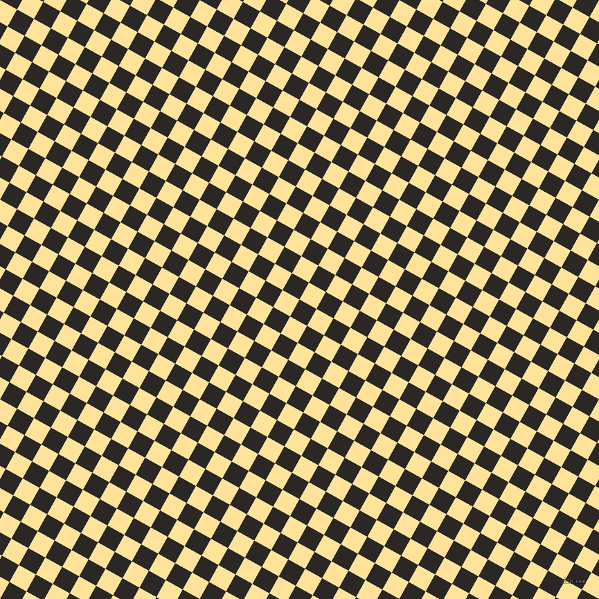 61/151 degree angle diagonal checkered chequered squares checker pattern checkers background, 28 pixel square size, , Bokara Grey and Cream Brulee checkers chequered checkered squares seamless tileable