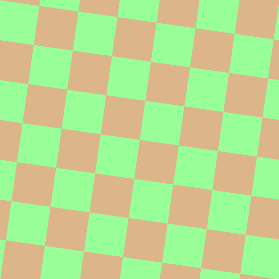 82/172 degree angle diagonal checkered chequered squares checker pattern checkers background, 127 pixel square size, , Brandy and Mint Green checkers chequered checkered squares seamless tileable