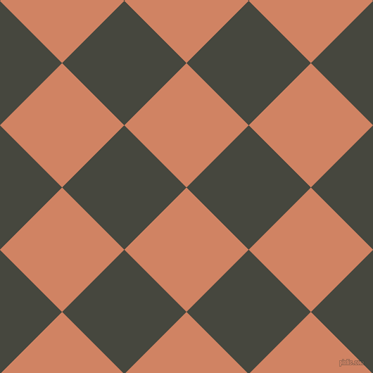 45/135 degree angle diagonal checkered chequered squares checker pattern checkers background, 125 pixel square size, , Burning Sand and Heavy Metal checkers chequered checkered squares seamless tileable