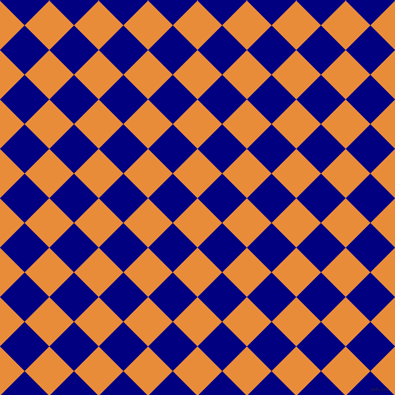 45/135 degree angle diagonal checkered chequered squares checker pattern checkers background, 68 pixel squares size, , California and Navy checkers chequered checkered squares seamless tileable