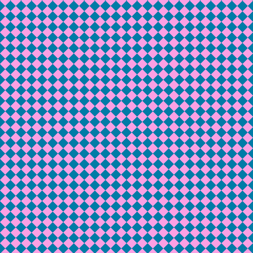 45/135 degree angle diagonal checkered chequered squares checker pattern checkers background, 15 pixel squares size, , Cerulean and Lavender Rose checkers chequered checkered squares seamless tileable
