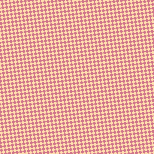 52/142 degree angle diagonal checkered chequered squares checker pattern checkers background, 9 pixel squares size, , Charm and Navajo White checkers chequered checkered squares seamless tileable