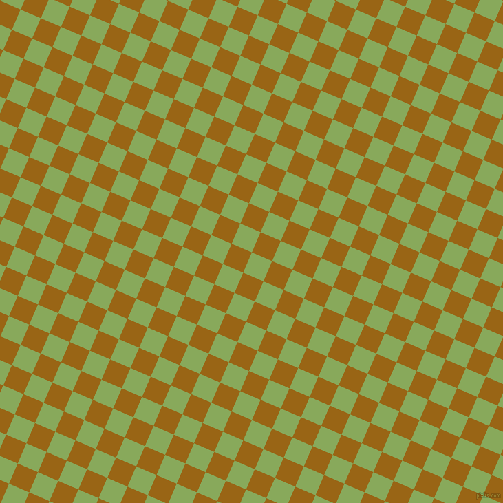 67/157 degree angle diagonal checkered chequered squares checker pattern checkers background, 32 pixel square size, , Chelsea Cucumber and Golden Brown checkers chequered checkered squares seamless tileable
