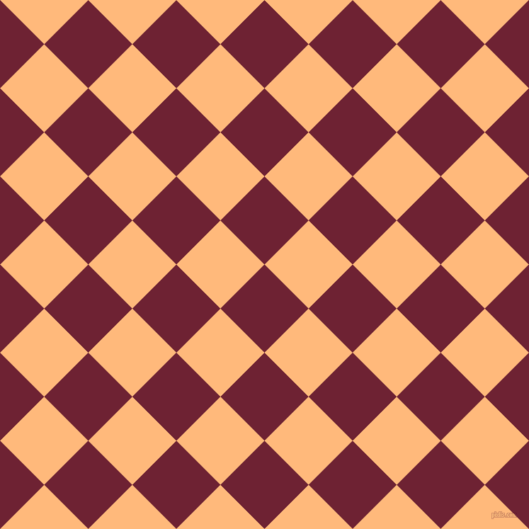 45/135 degree angle diagonal checkered chequered squares checker pattern checkers background, 88 pixel square size, , Claret and Macaroni And Cheese checkers chequered checkered squares seamless tileable