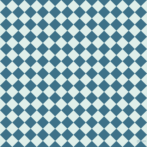 45/135 degree angle diagonal checkered chequered squares checker pattern checkers background, 34 pixel square size, , Clear Day and Calypso checkers chequered checkered squares seamless tileable