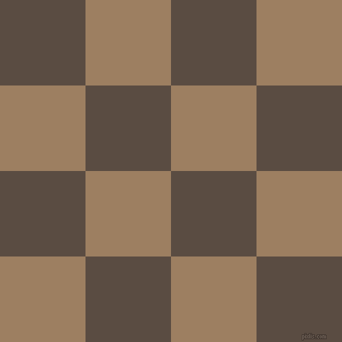 checkered chequered squares checkers background checker pattern, 123 pixel squares size, Cork and Sorrell Brown checkers chequered checkered squares seamless tileable