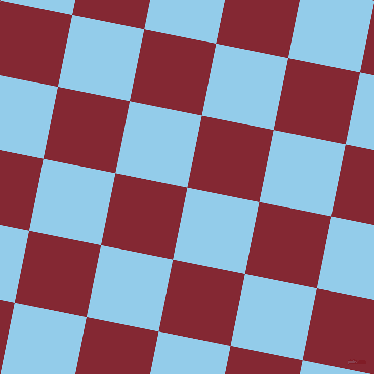79/169 degree angle diagonal checkered chequered squares checker pattern checkers background, 145 pixel squares size, , Cornflower and Shiraz checkers chequered checkered squares seamless tileable