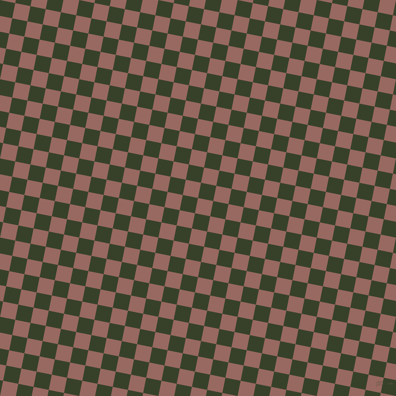 79/169 degree angle diagonal checkered chequered squares checker pattern checkers background, 32 pixel squares size, Dark Chestnut and Seaweed checkers chequered checkered squares seamless tileable
