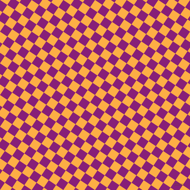 56/146 degree angle diagonal checkered chequered squares checker pattern checkers background, 30 pixel squares size, , Dark Purple and My Sin checkers chequered checkered squares seamless tileable