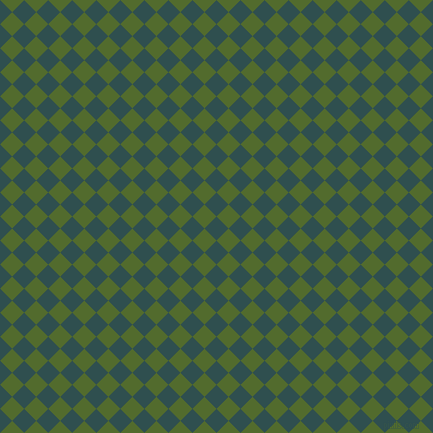 45/135 degree angle diagonal checkered chequered squares checker pattern checkers background, 17 pixel square size, , Dark Slate Grey and Green Leaf checkers chequered checkered squares seamless tileable