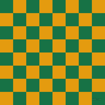 checkered chequered squares checkers background checker pattern, 52 pixel square size, , Dark Spring Green and Gamboge checkers chequered checkered squares seamless tileable
