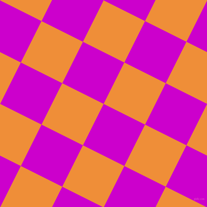 63/153 degree angle diagonal checkered chequered squares checker pattern checkers background, 155 pixel squares size, , Deep Magenta and Sun checkers chequered checkered squares seamless tileable