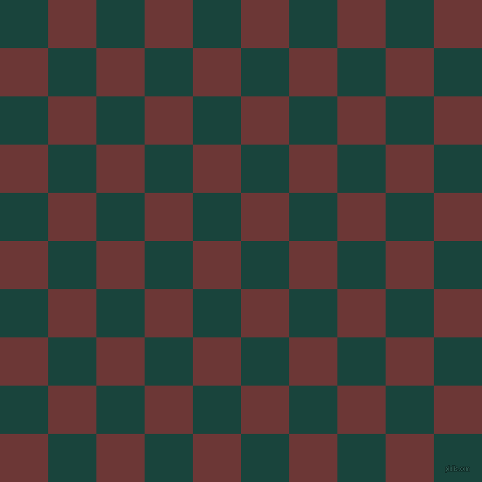 checkered chequered squares checkers background checker pattern, 69 pixel square size, , Deep Teal and Sanguine Brown checkers chequered checkered squares seamless tileable