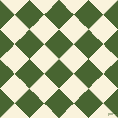 45/135 degree angle diagonal checkered chequered squares checker pattern checkers background, 85 pixel squares size, , Dell and Off Yellow checkers chequered checkered squares seamless tileable