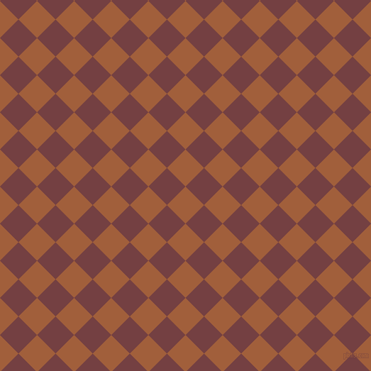 45/135 degree angle diagonal checkered chequered squares checker pattern checkers background, 37 pixel squares size, , Desert and Tosca checkers chequered checkered squares seamless tileable