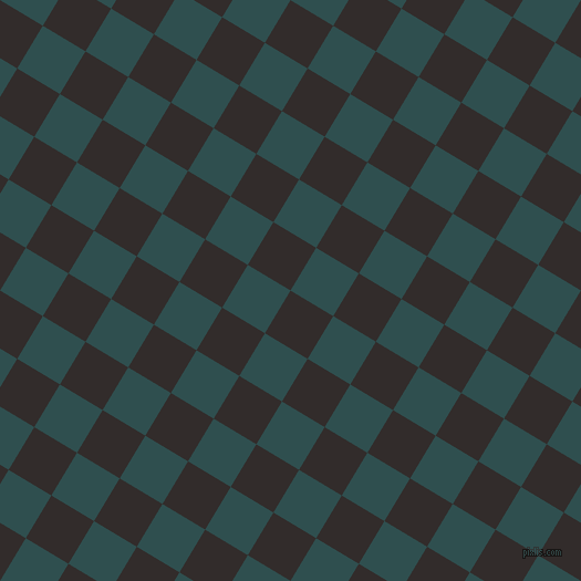 59/149 degree angle diagonal checkered chequered squares checker pattern checkers background, 45 pixel square size, , Diesel and Dark Slate Grey checkers chequered checkered squares seamless tileable