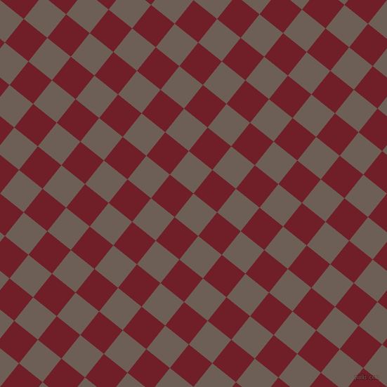 51/141 degree angle diagonal checkered chequered squares checker pattern checkers background, 43 pixel squares size, , Dorado and Red Berry checkers chequered checkered squares seamless tileable