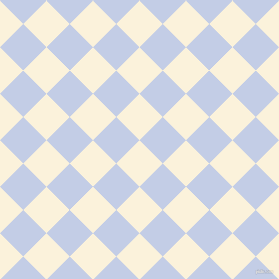 45/135 degree angle diagonal checkered chequered squares checker pattern checkers background, 66 pixel squares size, , Early Dawn and Periwinkle checkers chequered checkered squares seamless tileable