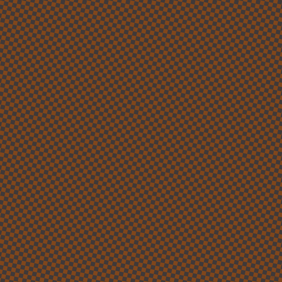 79/169 degree angle diagonal checkered chequered squares checker pattern checkers background, 14 pixel squares size, , Eclipse and Russet checkers chequered checkered squares seamless tileable