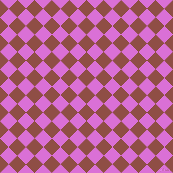 45/135 degree angle diagonal checkered chequered squares checker pattern checkers background, 41 pixel squares size, , El Salva and Orchid checkers chequered checkered squares seamless tileable