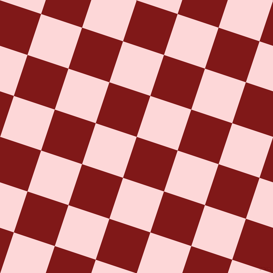 72/162 degree angle diagonal checkered chequered squares checker pattern checkers background, 148 pixel square size, , Falu Red and We Peep checkers chequered checkered squares seamless tileable