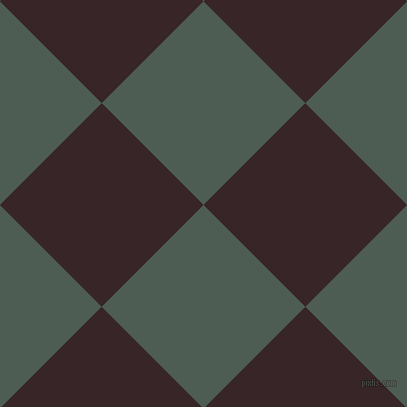 45/135 degree angle diagonal checkered chequered squares checker pattern checkers background, 144 pixel square size, , Feldgrau and Aubergine checkers chequered checkered squares seamless tileable