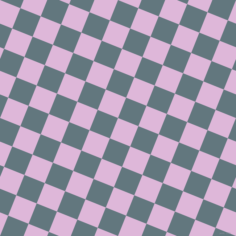 68/158 degree angle diagonal checkered chequered squares checker pattern checkers background, 71 pixel square size, , French Lilac and Blue Bayoux checkers chequered checkered squares seamless tileable