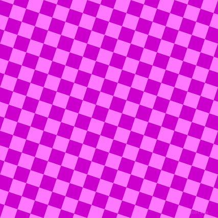 72/162 degree angle diagonal checkered chequered squares checker pattern checkers background, 27 pixel squares size, , Fuchsia Pink and Deep Magenta checkers chequered checkered squares seamless tileable