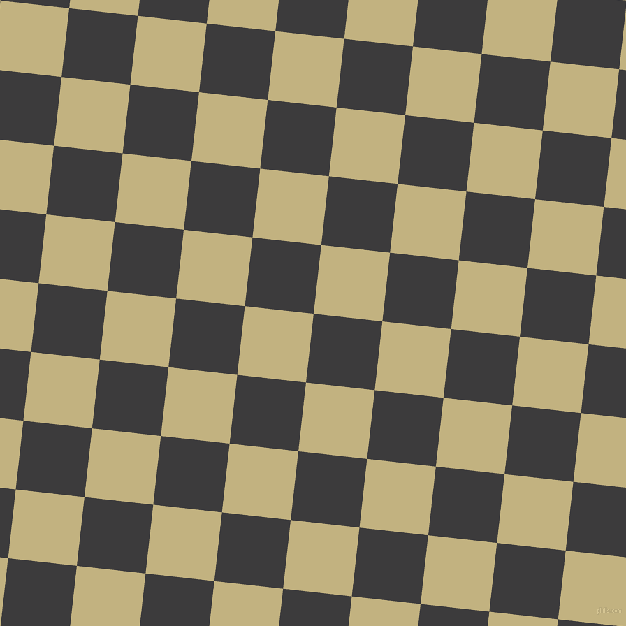 84/174 degree angle diagonal checkered chequered squares checker pattern checkers background, 99 pixel square size, , Fuscous Grey and Ecru checkers chequered checkered squares seamless tileable