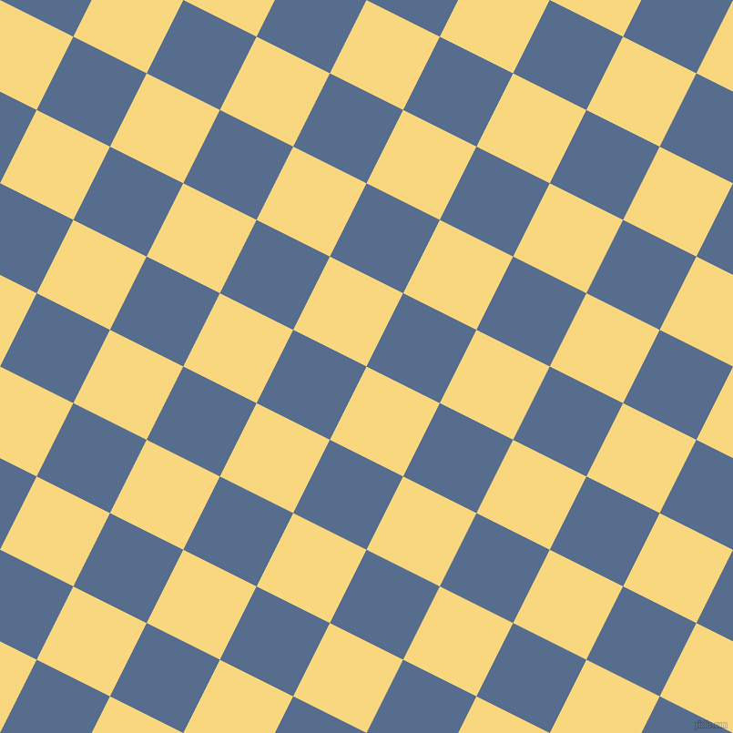 63/153 degree angle diagonal checkered chequered squares checker pattern checkers background, 90 pixel squares size, , Golden Glow and Kashmir Blue checkers chequered checkered squares seamless tileable