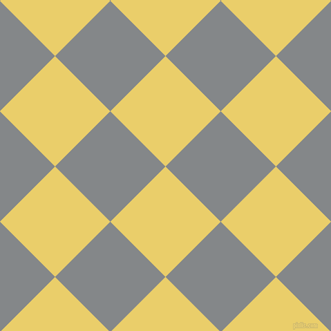 45/135 degree angle diagonal checkered chequered squares checker pattern checkers background, 113 pixel square size, , Golden Sand and Aluminium checkers chequered checkered squares seamless tileable