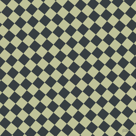 50/140 degree angle diagonal checkered chequered squares checker pattern checkers background, 29 pixel squares size, , Green Mist and Mine Shaft checkers chequered checkered squares seamless tileable