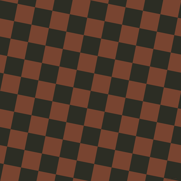 79/169 degree angle diagonal checkered chequered squares checker pattern checkers background, 62 pixel squares size, , Green Waterloo and Cumin checkers chequered checkered squares seamless tileable