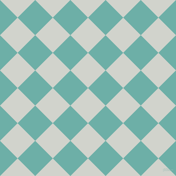 45/135 degree angle diagonal checkered chequered squares checker pattern checkers background, 84 pixel square size, , Grey Nurse and Tradewind checkers chequered checkered squares seamless tileable