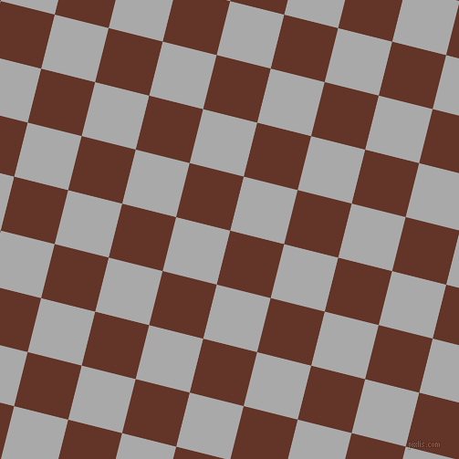 76/166 degree angle diagonal checkered chequered squares checker pattern checkers background, 61 pixel squares size, , Hairy Heath and Dark Gray checkers chequered checkered squares seamless tileable
