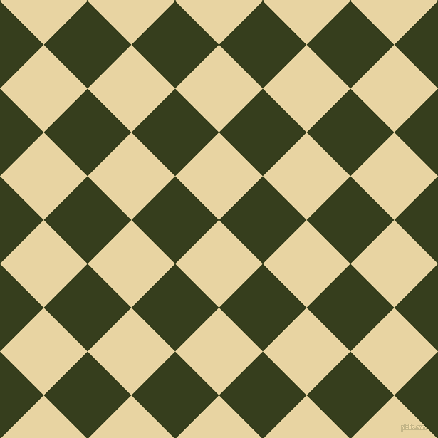45/135 degree angle diagonal checkered chequered squares checker pattern checkers background, 87 pixel squares size, , Hampton and Turtle Green checkers chequered checkered squares seamless tileable