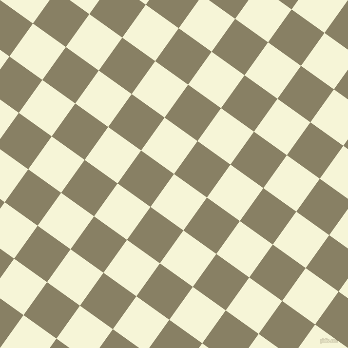 54/144 degree angle diagonal checkered chequered squares checker pattern checkers background, 83 pixel square size, , Hint Of Yellow and Olive Haze checkers chequered checkered squares seamless tileable