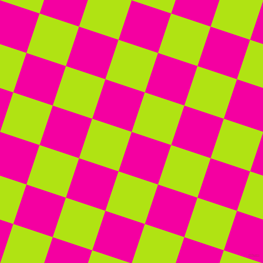 72/162 degree angle diagonal checkered chequered squares checker pattern checkers background, 137 pixel squares size, , Hollywood Cerise and Inch Worm checkers chequered checkered squares seamless tileable