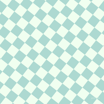 52/142 degree angle diagonal checkered chequered squares checker pattern checkers background, 38 pixel square size, , Honeydew and Scandal checkers chequered checkered squares seamless tileable
