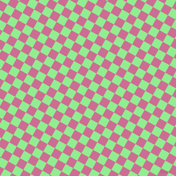 61/151 degree angle diagonal checkered chequered squares checker pattern checkers background, 29 pixel squares size, , Hopbush and Light Green checkers chequered checkered squares seamless tileable