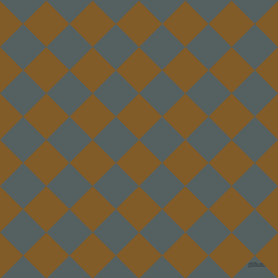 45/135 degree angle diagonal checkered chequered squares checker pattern checkers background, 64 pixel squares size, , Hot Curry and River Bed checkers chequered checkered squares seamless tileable