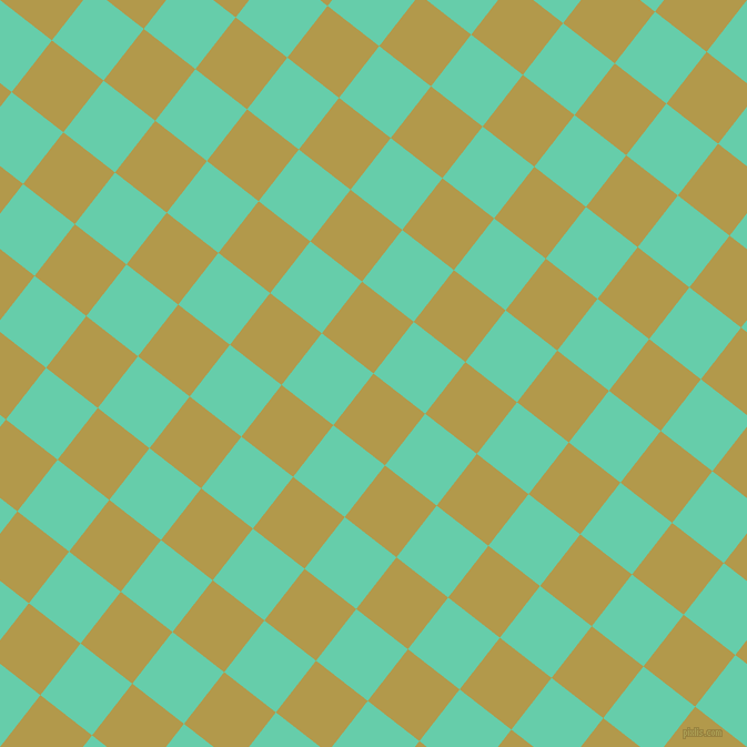 52/142 degree angle diagonal checkered chequered squares checker pattern checkers background, 59 pixel squares size, , Husk and Medium Aquamarine checkers chequered checkered squares seamless tileable