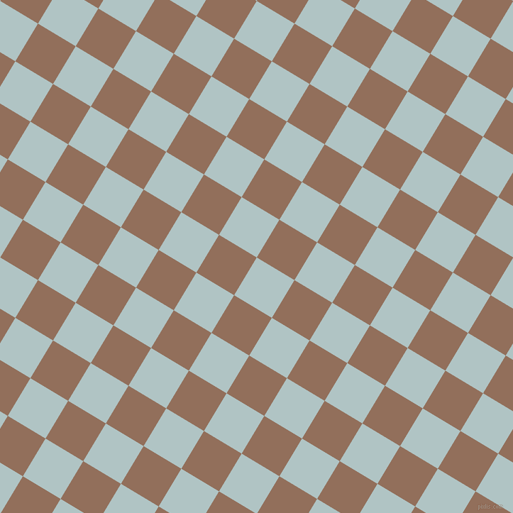 59/149 degree angle diagonal checkered chequered squares checker pattern checkers background, 62 pixel squares size, , Jungle Mist and Beaver checkers chequered checkered squares seamless tileable