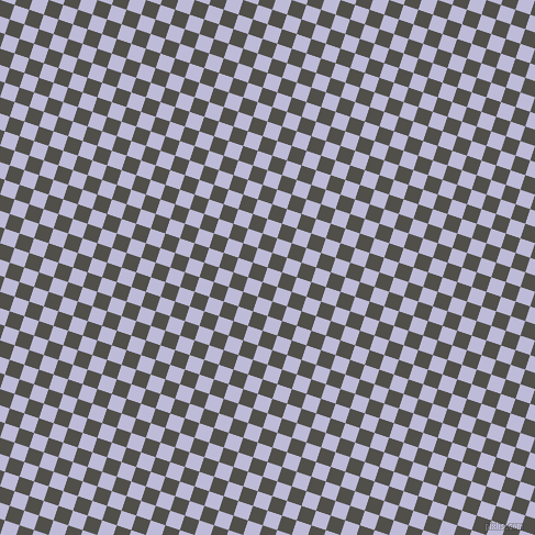 72/162 degree angle diagonal checkered chequered squares checker pattern checkers background, 14 pixel squares size, , Lavender Grey and Dune checkers chequered checkered squares seamless tileable