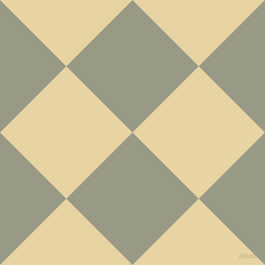 45/135 degree angle diagonal checkered chequered squares checker pattern checkers background, 188 pixel squares size, , Lemon Grass and Hampton checkers chequered checkered squares seamless tileable