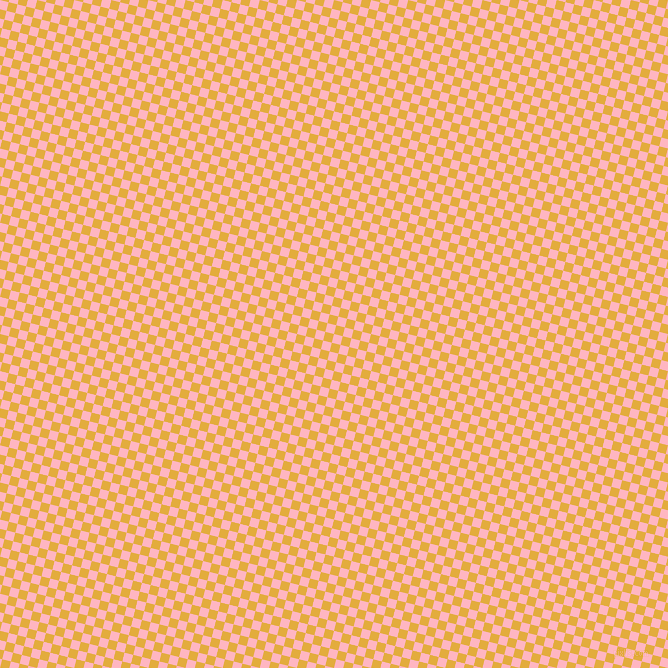 76/166 degree angle diagonal checkered chequered squares checker pattern checkers background, 9 pixel square size, , Light Pink and Tulip Tree checkers chequered checkered squares seamless tileable