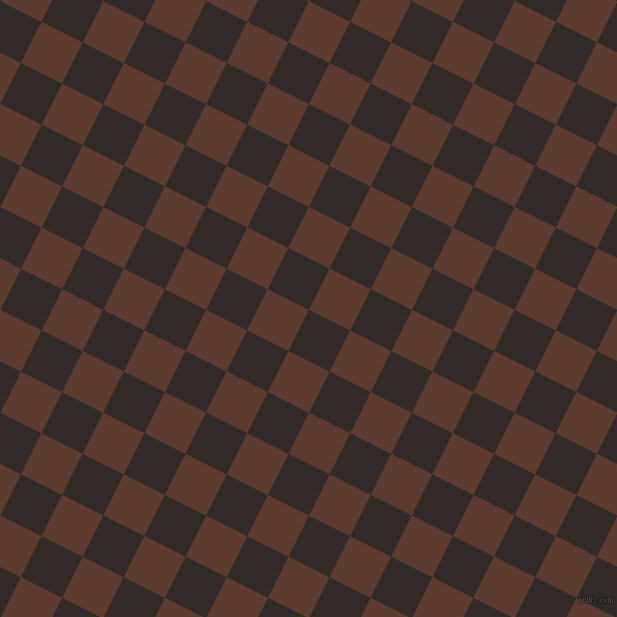 63/153 degree angle diagonal checkered chequered squares checker pattern checkers background, 46 pixel squares size, , Livid Brown and Cioccolato checkers chequered checkered squares seamless tileable