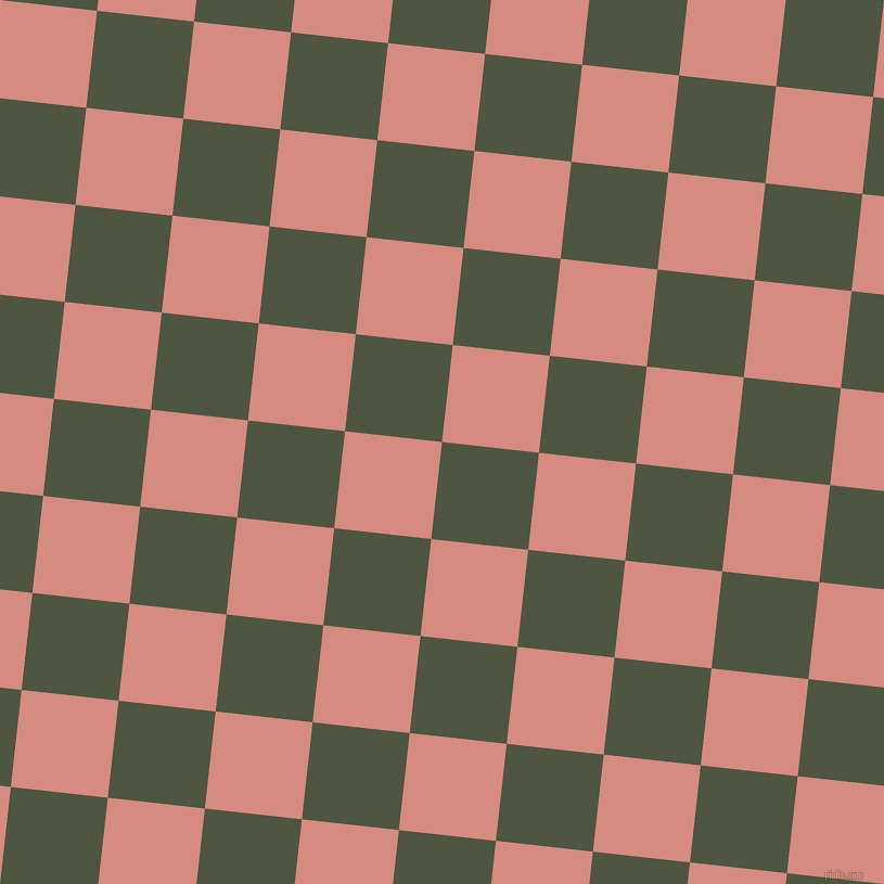 84/174 degree angle diagonal checkered chequered squares checker pattern checkers background, 90 pixel square size, , Lunar Green and My Pink checkers chequered checkered squares seamless tileable