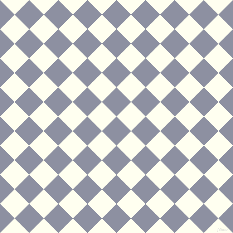 45/135 degree angle diagonal checkered chequered squares checker pattern checkers background, 66 pixel squares size, , Manatee and Ivory checkers chequered checkered squares seamless tileable